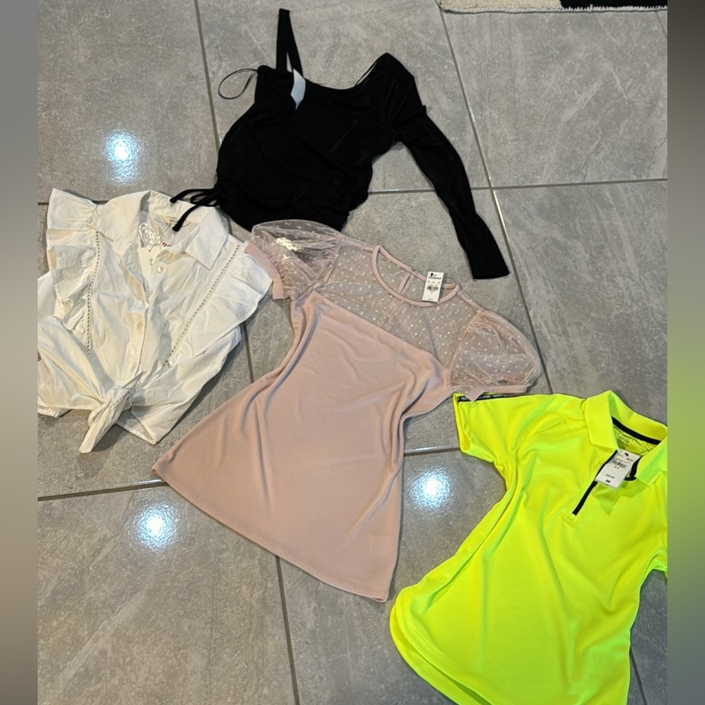 Bundle of 4 new shirts